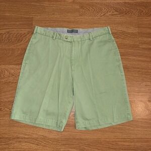 Peter Millar Shorts Mens‎ 34 Green Chino Casual/Golf Pima Cotton Preppy
